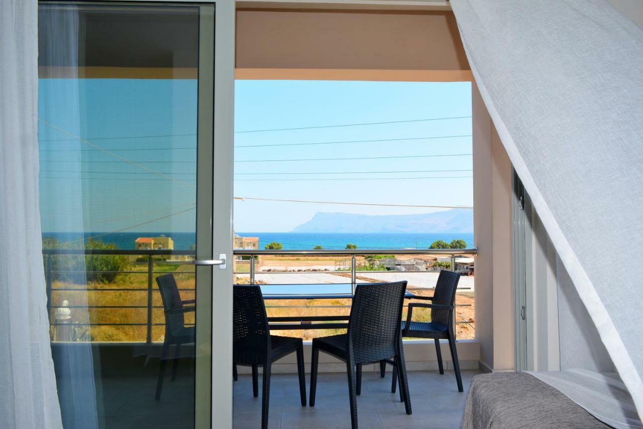 Balos Residence Private Pool Seafront Seaview Kíssamos Exterior foto